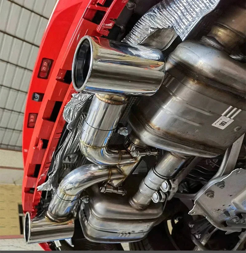 Porsche 718 Boxster / Cayman - GT4 Style Exhaust Conversion Kit