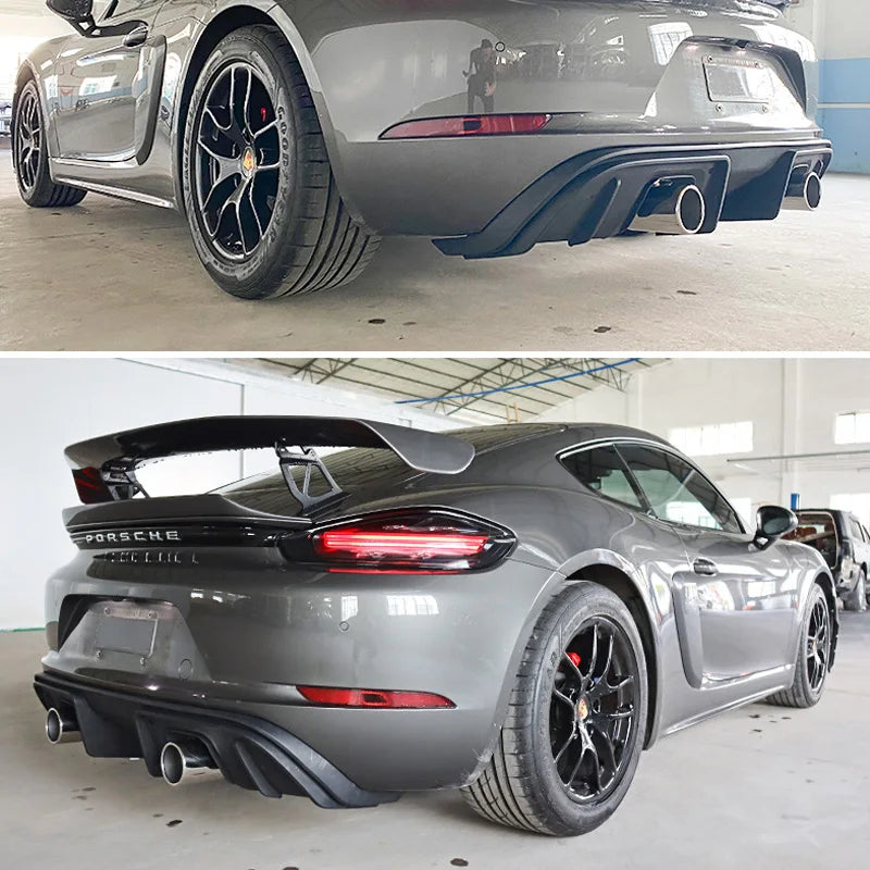 Porsche 718 Boxster / Cayman - GT4 Style Exhaust Conversion Kit