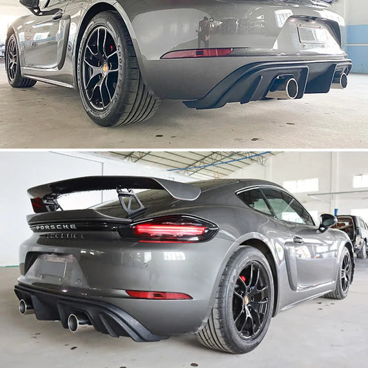 Porsche 718 Boxster / Cayman - GT4 Style Exhaust Conversion Kit