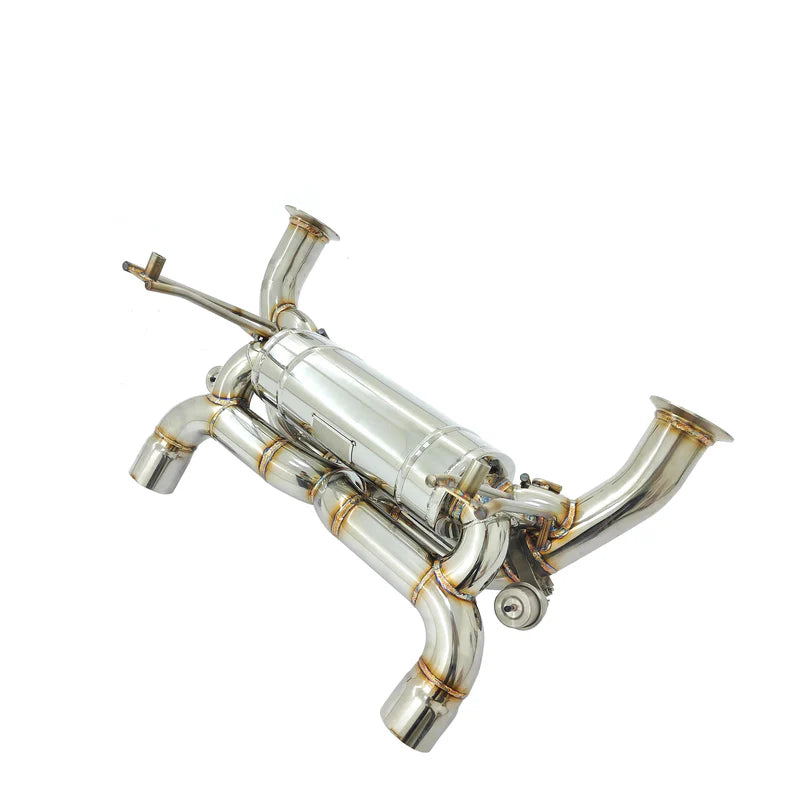 Lamborghini Aventador LP700/LP740 - SVJ Style Valved SS304 Axle-Back Exhaust