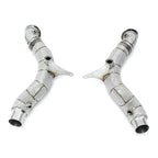 Ferrari F8 Tributo – High Performance Cat-Less Exhaust Downpipes