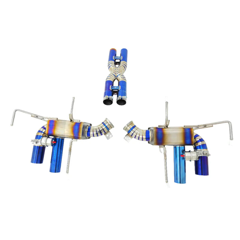 Ferrari F12 – Titanium Valved Cat-Back Exhaust with Muffler