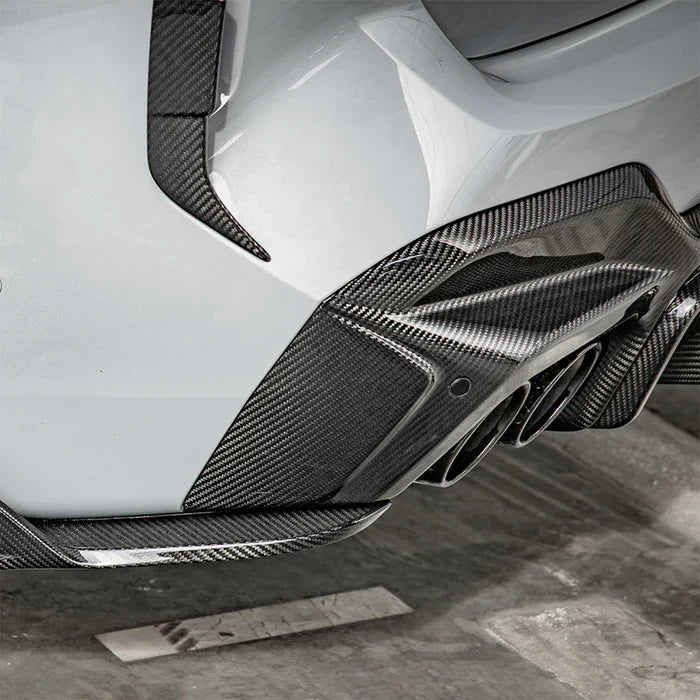 BMW F97 X3M LCI - SQ Carbon Fiber Rear Diffuser