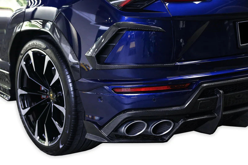 Lamborghini Urus - TC Style Carbon Fiber Rear Splitters