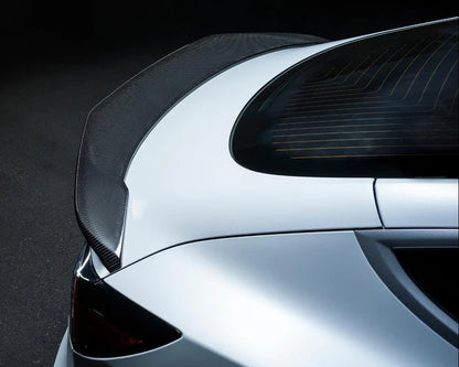 Tesla Model 3 & Model Y – Carbon Fiber Rear Spoiler (2017–2024)