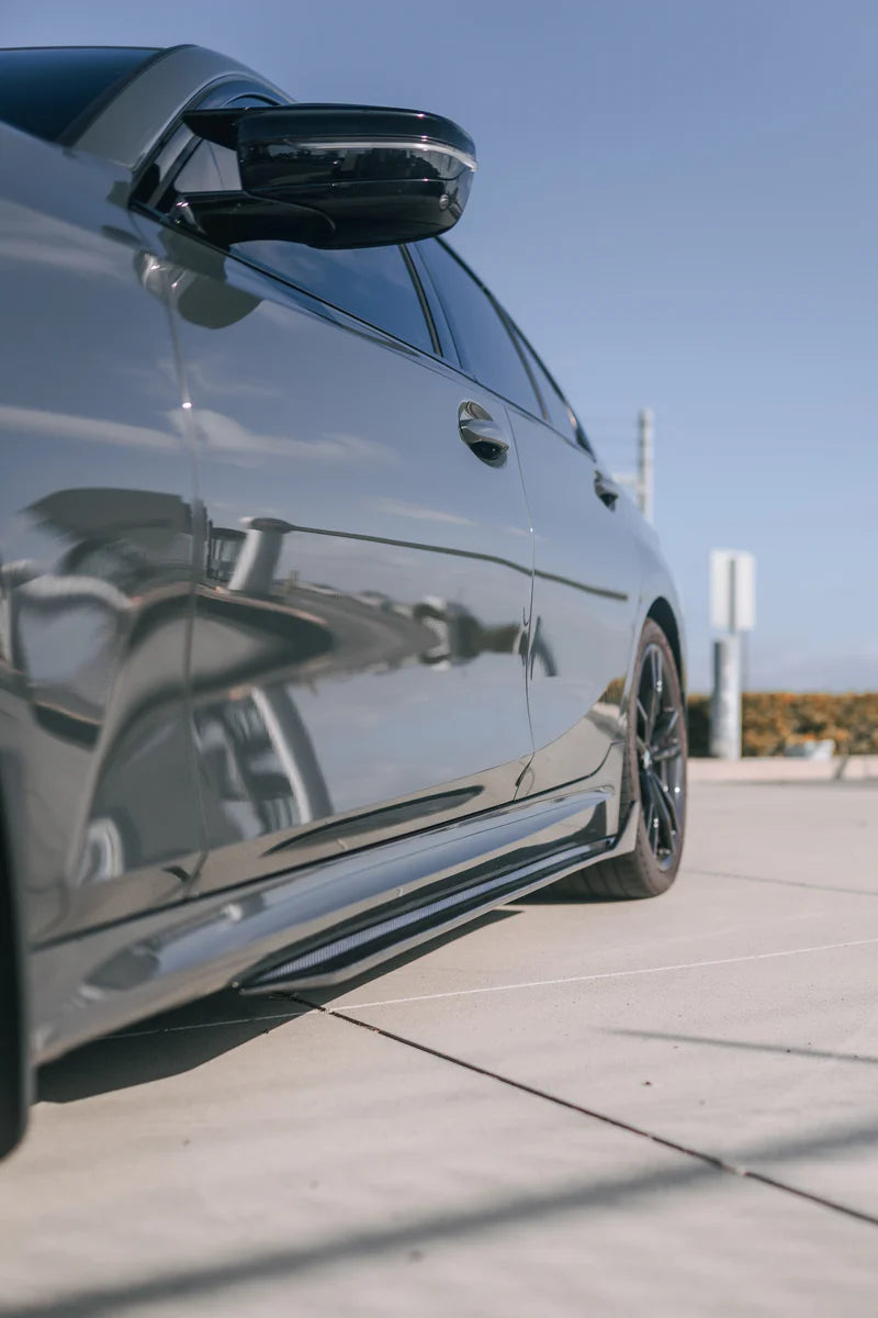 BMW G20 3 Series - TK Style Carbon Fiber Side Skirts