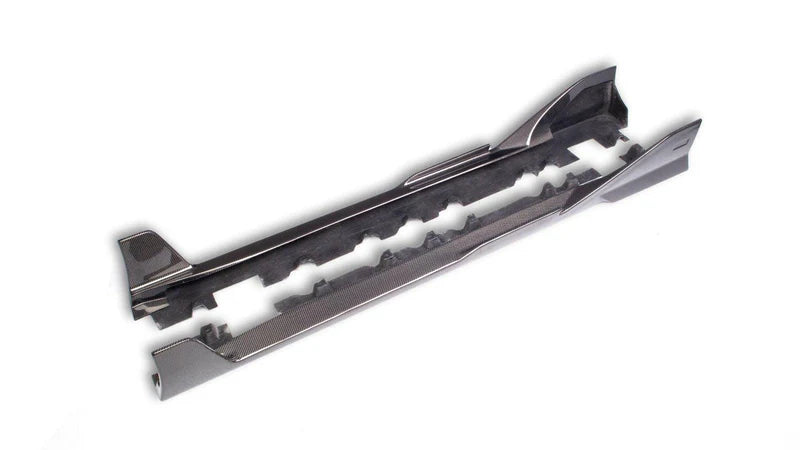 Toyota A90 GR Supra - TOMS Style Carbon Fiber Side Skirts