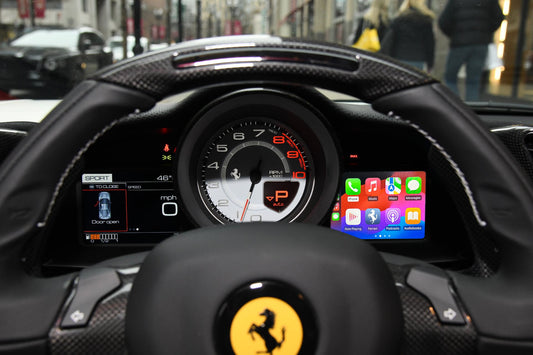 Ferrari 488 - Wireless Apple CarPlay & Android Auto Interface
