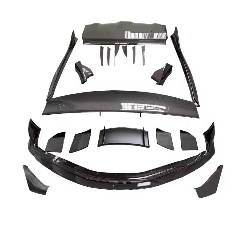 Toyota A90 Supra – V Style Carbon Fiber Body Kit