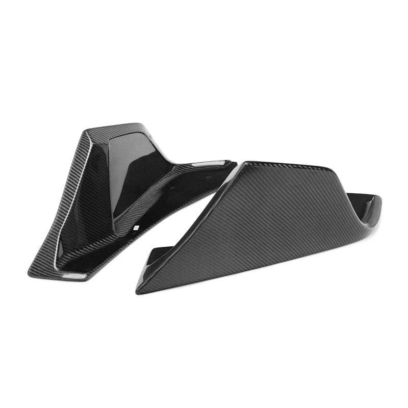 Toyota A90 Supra – V Style Carbon Fiber Rear Canard Splitters