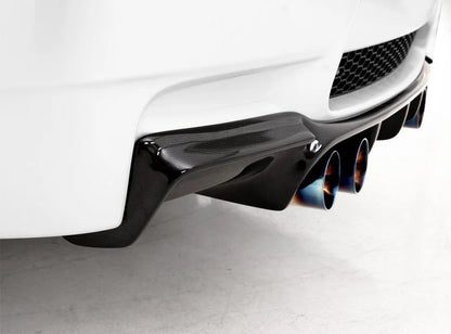 BMW E92 / E93 M3 - V Style Carbon Fiber Rear Diffuser