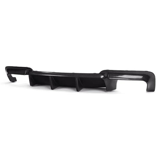 BMW F10 M5 - V Style Carbon Fiber Rear Diffuser
