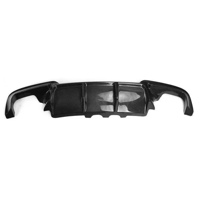 BMW F10 M5 - V Style Carbon Fiber Rear Diffuser