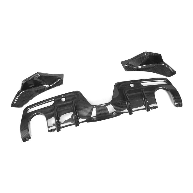Toyota A90 Supra – V Style Carbon Fiber Rear Diffuser