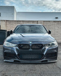 BMW F30 3 Series - VRS Style Carbon Fiber Front Lip