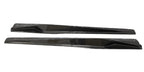 Ferrari 488 - V Style Carbon Fiber Side Skirt Extensions