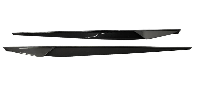 Ferrari 488 - V Style Carbon Fiber Side Skirt Extensions