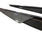 Ferrari 488 - V Style Carbon Fiber Side Skirt Extensions
