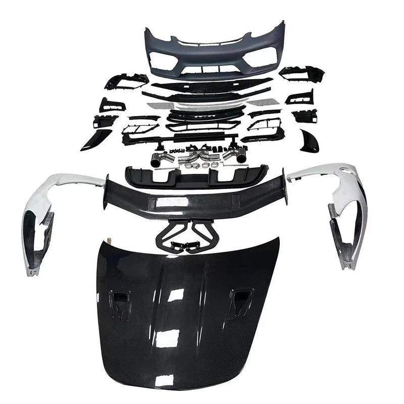 Porsche 718 - Full GT4RS Dry Carbon Fiber Body Kit