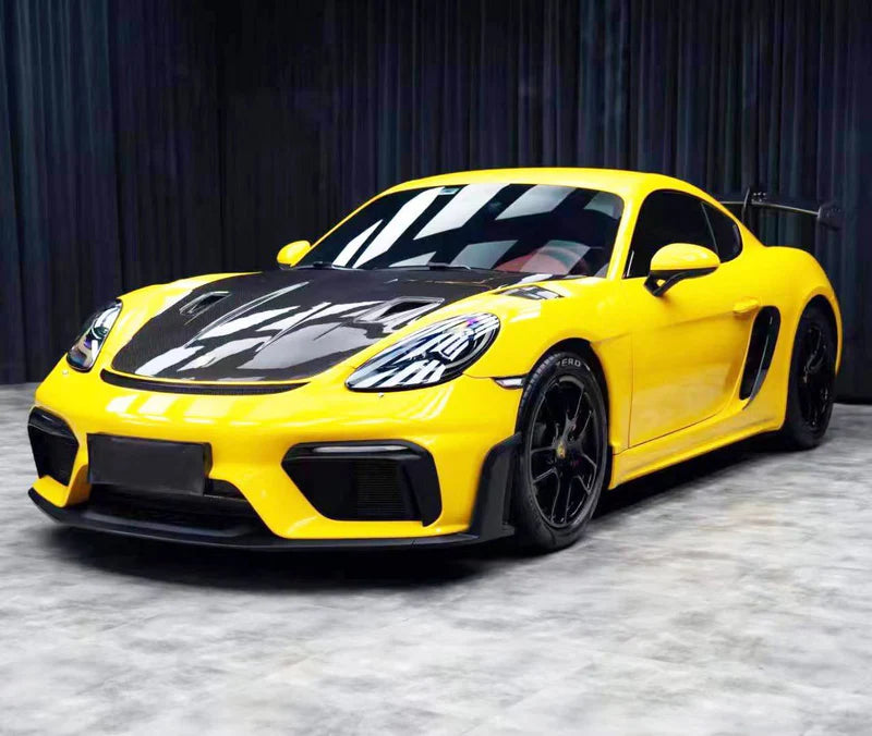 Porsche 718 - Full GT4RS Dry Carbon Fiber Body Kit