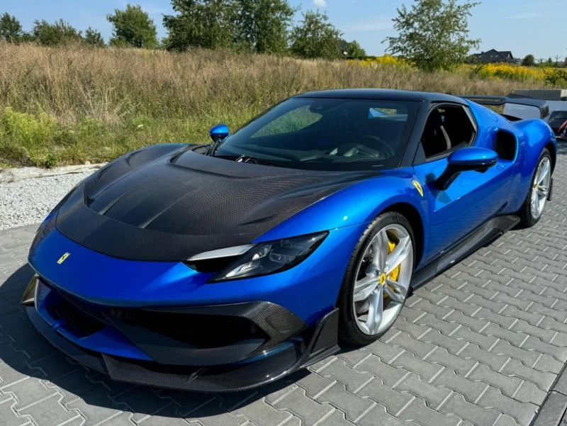 Ferrari 296 GTB - BA Style Carbon Fiber Hood