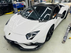 Lamborghini Aventador LP740 - Carbon Fiber OEM Style Front Lip and Diffuser