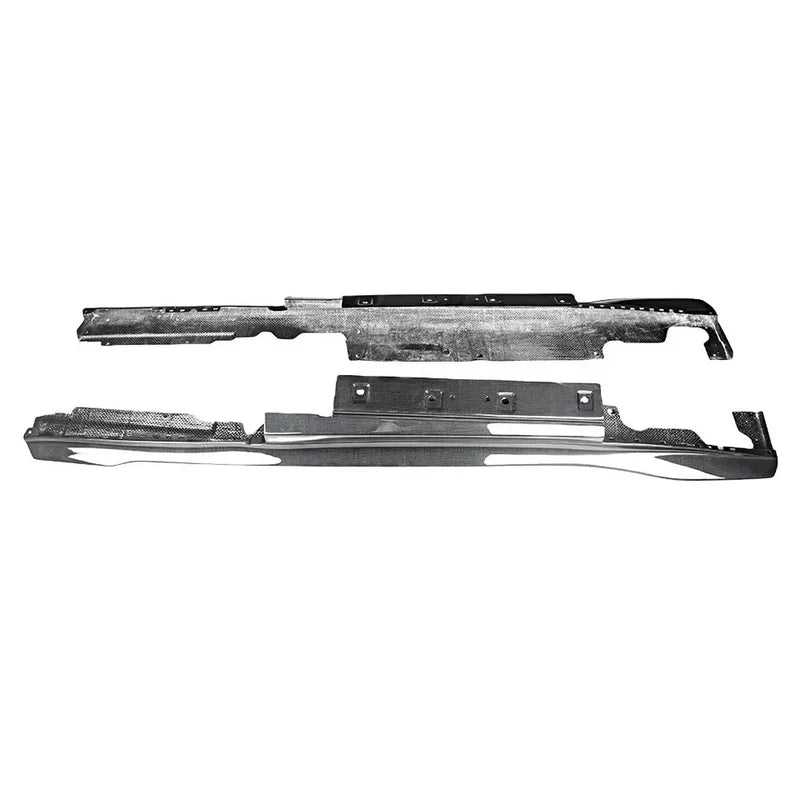 Ferrari 812 - MS Style Carbon Fiber Side Skirt Extensions