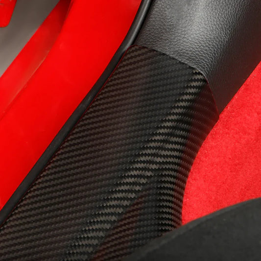 Honda Civic 11th Gen Type R FL5 – Carbon Fiber Front & Rear Door Sill Trim Set