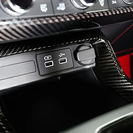 Honda Civic Type R FL5 (2023+) – Carbon Fiber Center Console Side Trim
