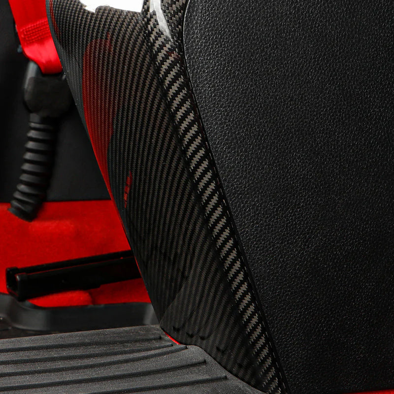 Honda Civic Type R FL5 (2023+) – Carbon Fiber Armrest Rear Kick Protection Cover Trim