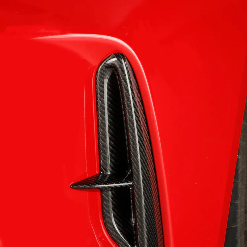 Honda Civic Type R FL5 – Carbon Fiber Front Bumper Vent Trim