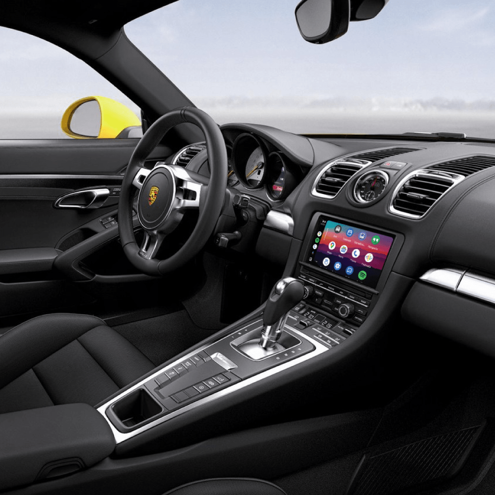 Porsche Cayman 981 - Wireless Apple CarPlay & Android Auto Interface