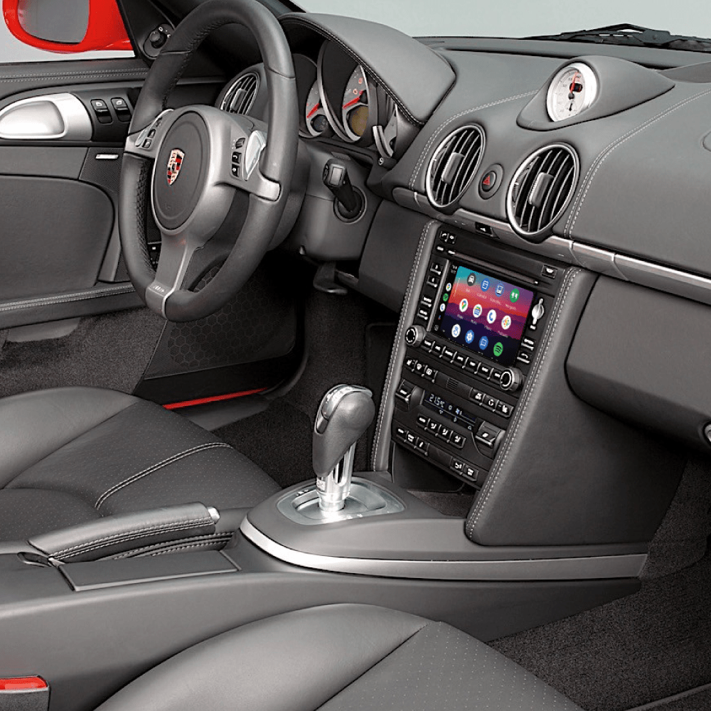 Porsche Cayman 987 - Wireless Apple CarPlay & Android Auto Interface