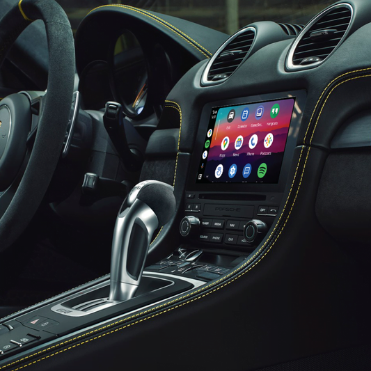 Porsche 718 Cayman - Wireless Apple CarPlay & Android Auto Interface