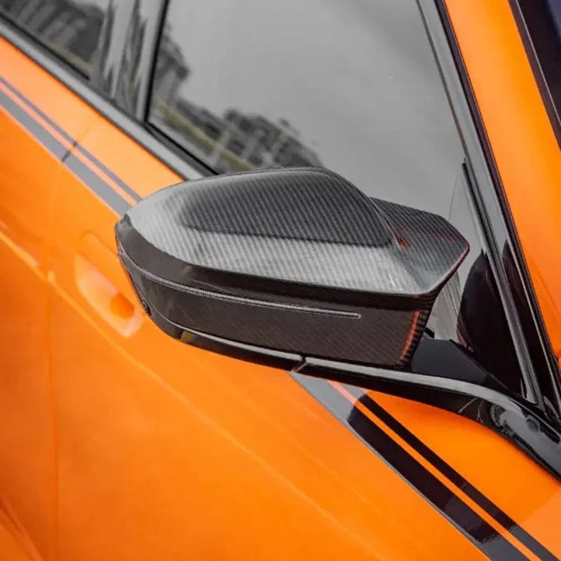BMW G60 5 Series / G70 7 Series - Carbon Fiber Mirror Cap Replacement Set