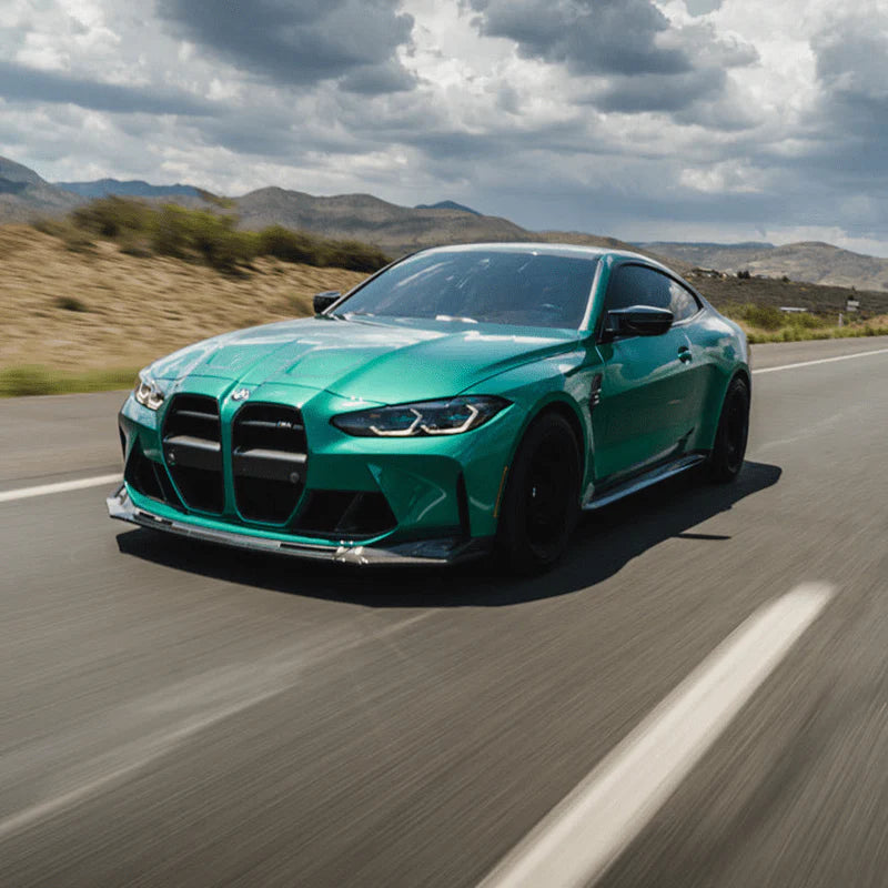 BMW G80 M3 & G82 M4 - V Style Carbon Fiber Front Lip