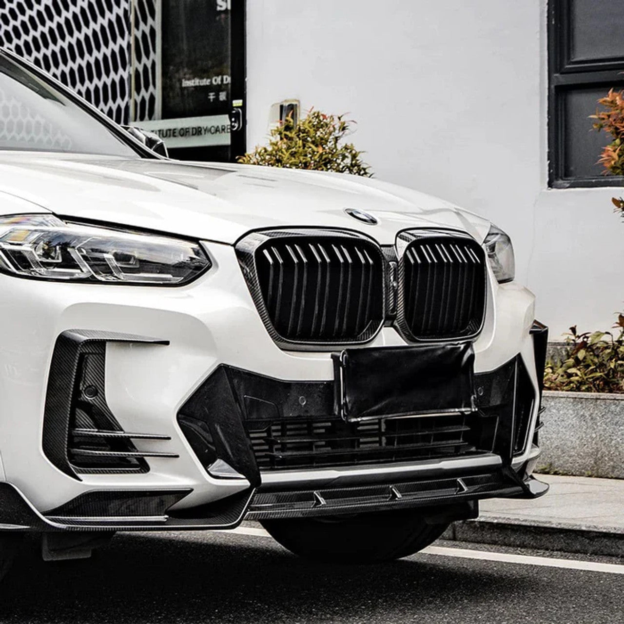 BMW G01 X3 / G02 X4 - SQ Carbon Fiber Front Lip