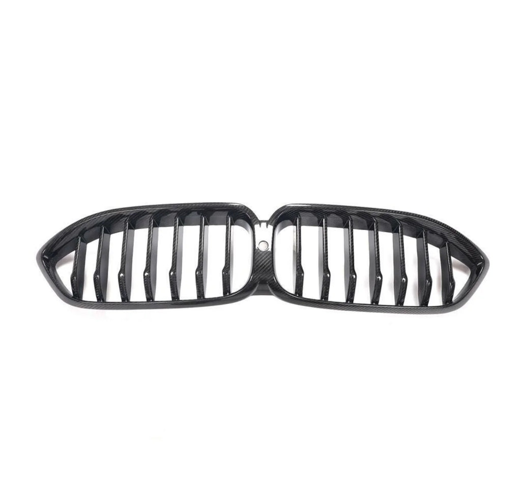 BMW M8 & 8 Series - Carbon Fiber Single Slat Front Grilles