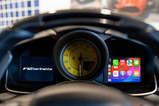 Ferrari F12 - Wireless Apple CarPlay & Android Auto Interface