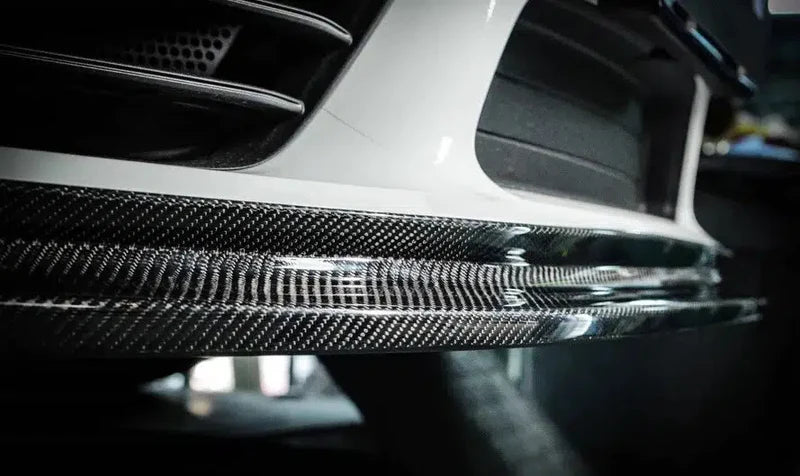 Porsche 718 Cayman / Boxster (2016–2023) - Carbon Fiber BKSS Style Front Lip