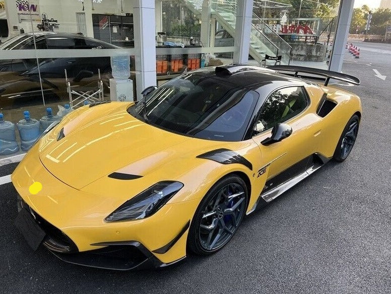 Maserati MC20 – Carbon Fiber Mirror Caps