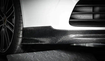 Porsche 718 Cayman / Boxster (2016–2023) - Carbon Fiber BKSS Style Front Lip
