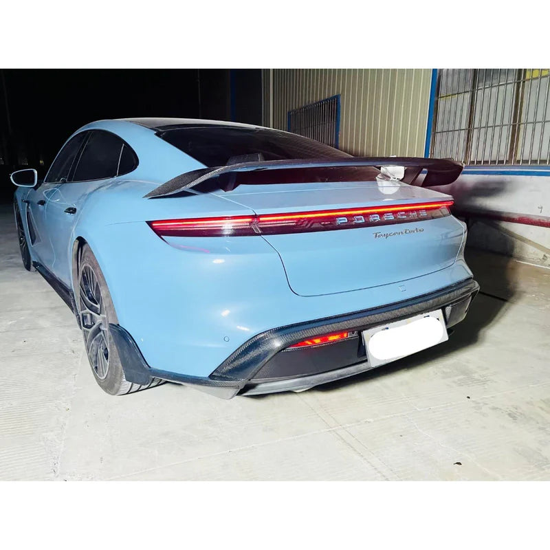 Porsche Taycan - RZ Style Carbon Fiber Rear Wing