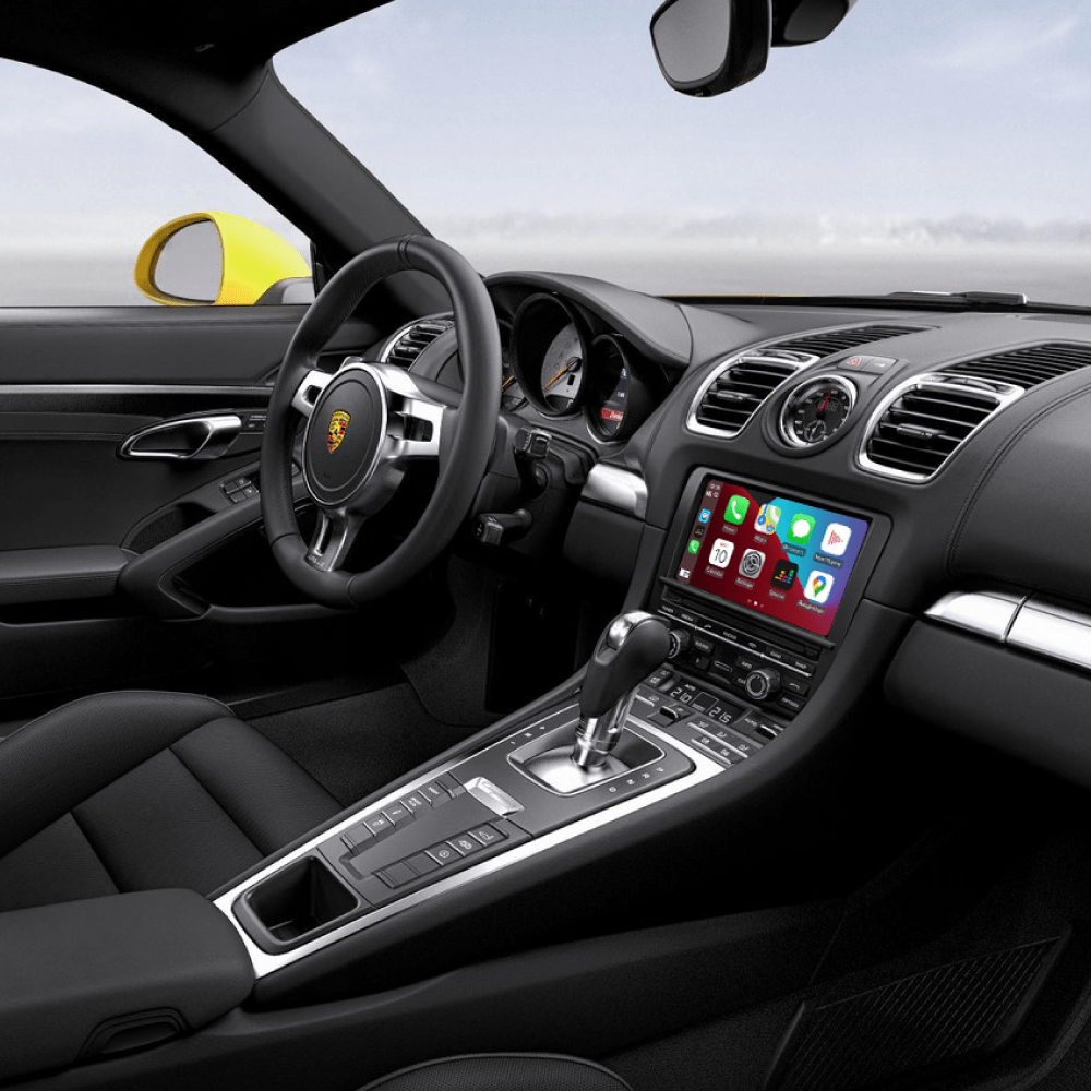 Porsche Cayman 981 - Wireless Apple CarPlay & Android Auto Interface