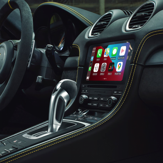 Porsche 718 Cayman - Wireless Apple CarPlay & Android Auto Interface