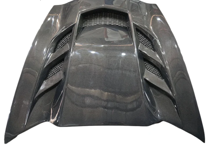 Corvette C7 - Carbon Fiber Vented Hood
