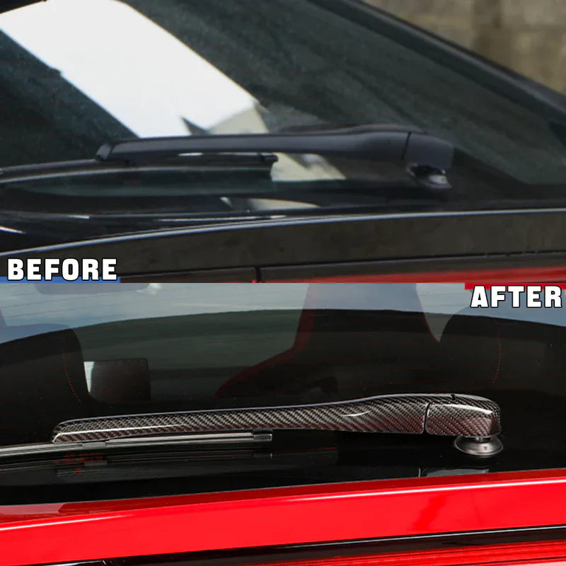 Honda Civic Type R FL5 (2023+) – Carbon Fiber Rear Windshield Wiper Cover