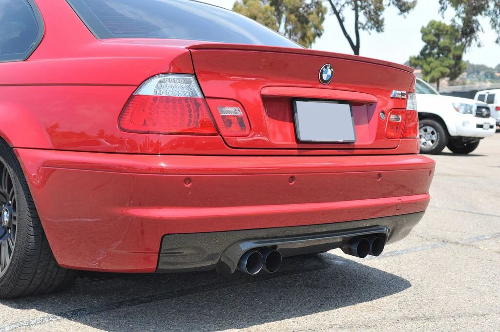 BMW E46 M3 2001–2006 - Carbon Fiber Rear Diffuser