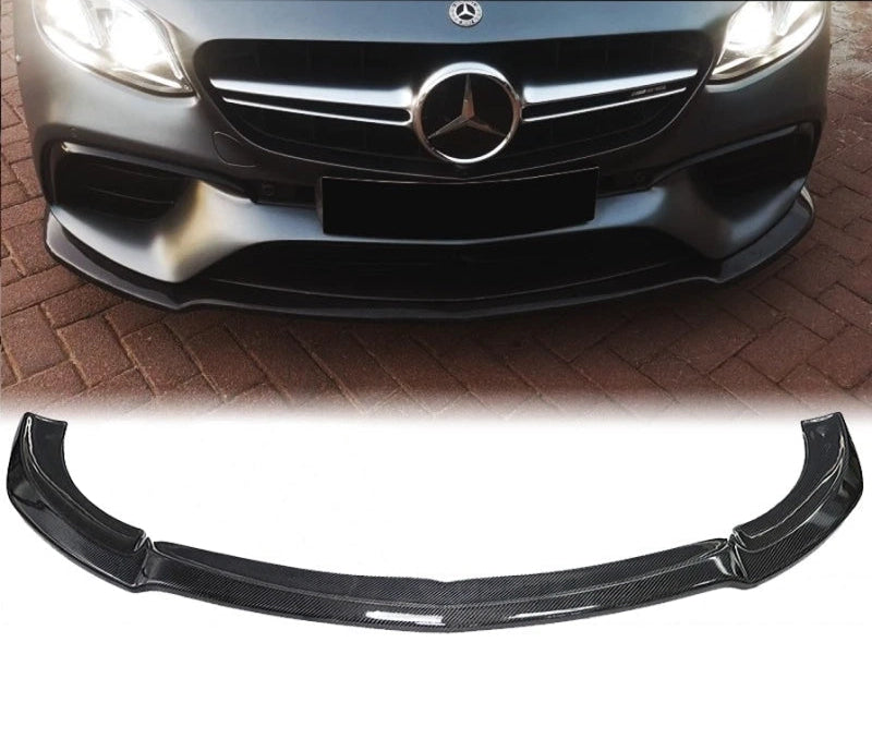 Mercedes-Benz W213 S213 E63 AMG 2018-2020 - MA Style Carbon Fiber Front Lip