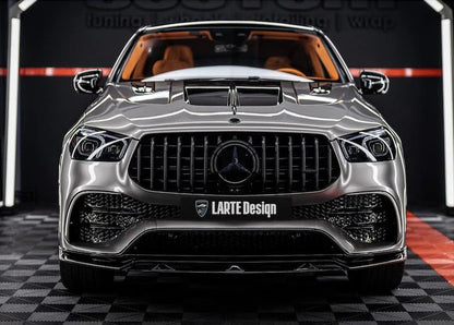 Mercedes-Benz W167 GLE (2020–2025) GTR Style Black Front Grille | GLE350, GLE450, GLE580, AMG GLE53 & GLE63